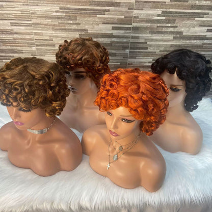 Color Wig Mechanism BOB LOOSE WAVE Wig Hot Sale