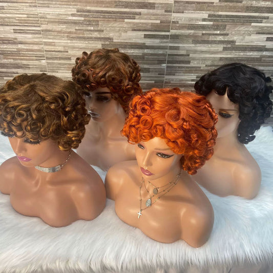 Color Wig Mechanism BOB LOOSE WAVE Wig Hot Sale