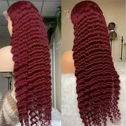Lace Front Wig 13*4 Real Hair Can Be Attached to Each Curvature Color
