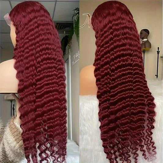 Lace Front Wig 13*4 Real Hair Can Be Attached to Each Curvature Color