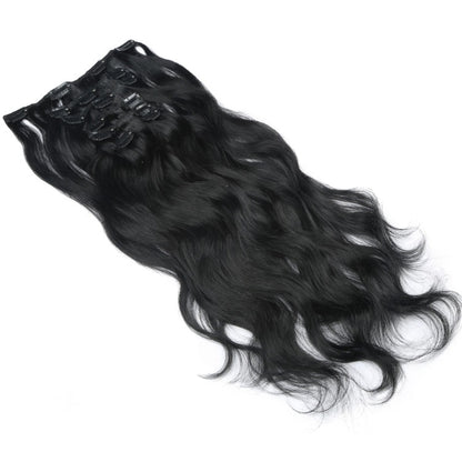 Hot Sale Hair Extension Card Sub Hair Seven Pieces Wig Piece Real Hair Piece Manufacturers Wig Wholesale