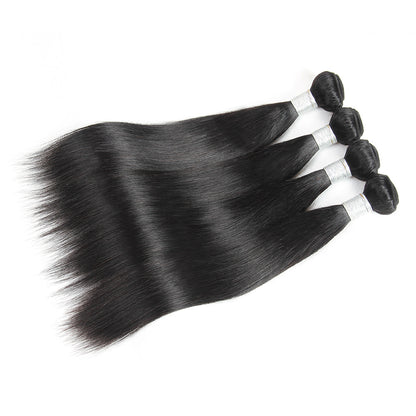 New Real Hair Curtain Hair Bundles Smooth Straight Brazilian Hair Manufacturers Wig Wholesale