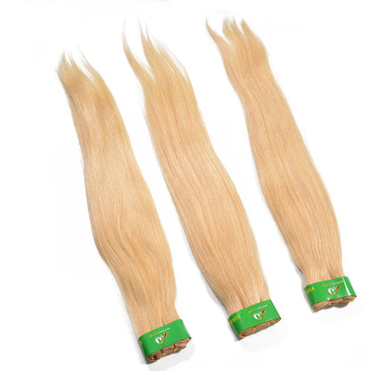 Hot Sale Real Hair Curtain Blonde Real Hair Wig Factory Wholesale