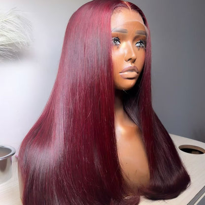 Explosion Models Layered Cut Real Hair Head Cover Human Hair Lace Wig