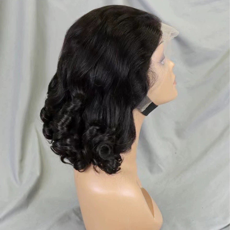 13x4 bob Loose Wig Human Hair Real Human Hair