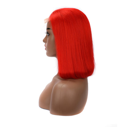 Lace Head Covering LACE WIG 13x4 Straight Hair 100% Human Hair