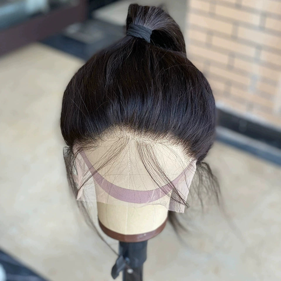 Wigs Full Head Cover Real Hair Front Lace 360 Lace Frontal Human Hair Wigs