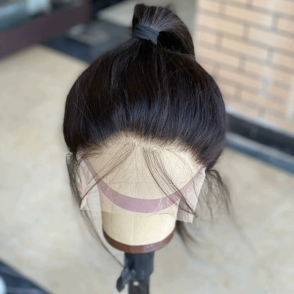 Wigs Full Head Cover Real Hair Front Lace 360 Lace Frontal Human Hair Wigs