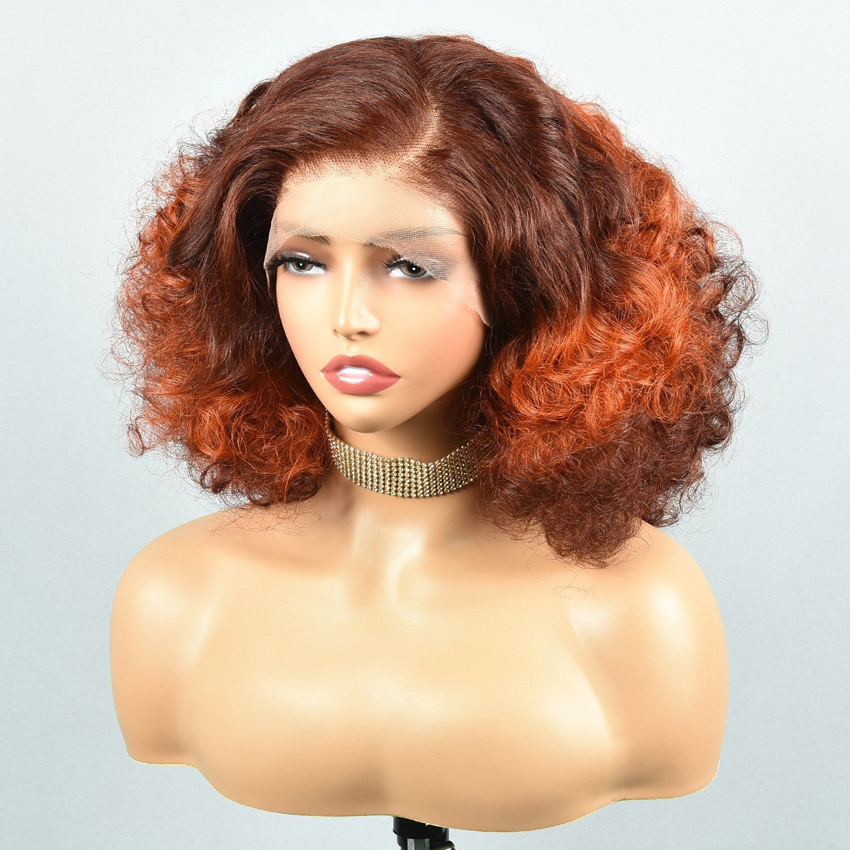 13x4 Lace Super Double Drawn Human Hair Wig African Full Human Hair Head Covers