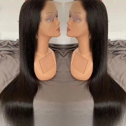 100% Brazilian Raw Human Hair Wig 13X4 Lace Frontal Wigs