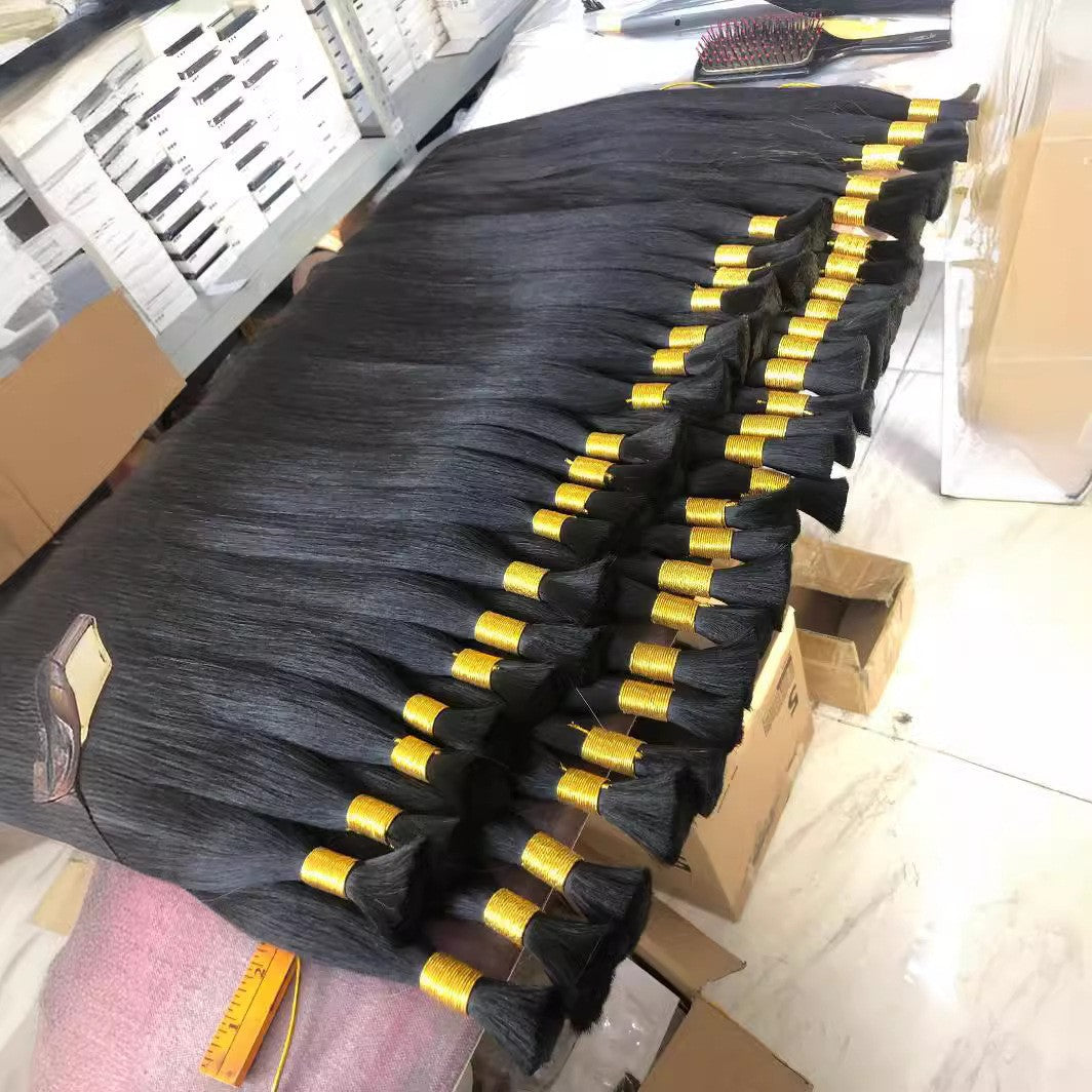 No Trace Hair Extensions Bundles Real Hair Emanating Crystal Wire Hair Extensions Wigs Invisible