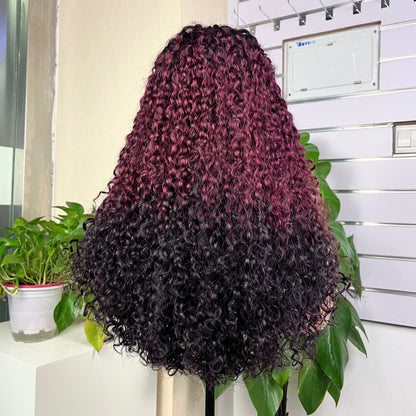 5*5 Pixie Curly Human Hair Real Hair Wig