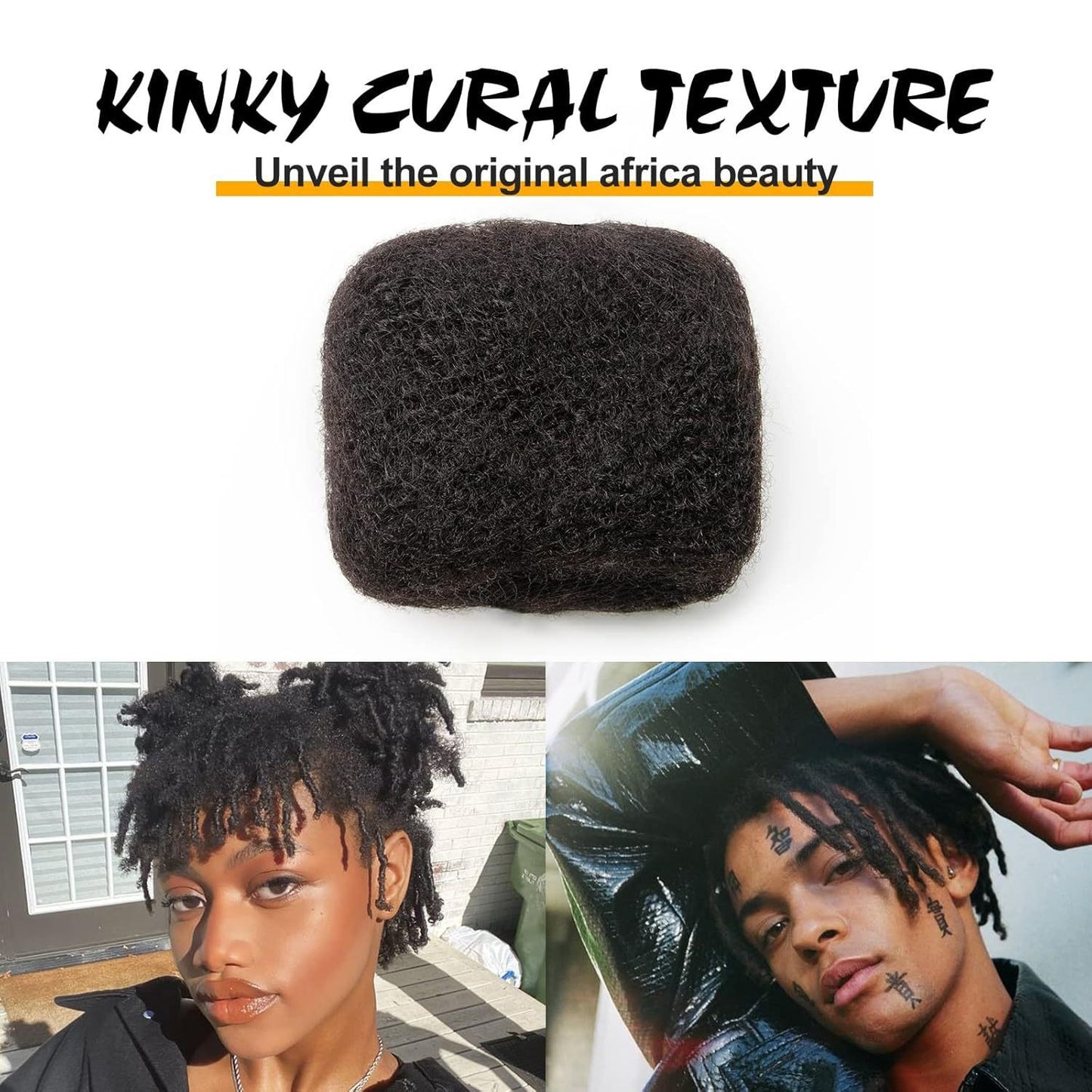Reggae Dirty Braids Dirty Braider Staking Wig Accessories Real Hair Pompom Hair Bags Afro Kinky Bulk