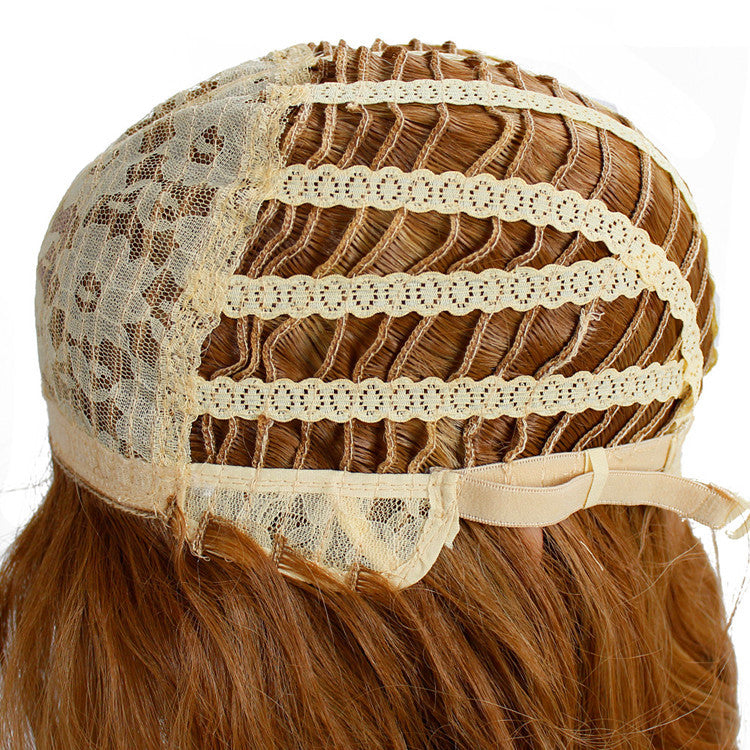 Hot Sale Chemical Fiber Hair Natural Realistic Fashion Head Cover Female Wigs