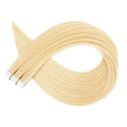 Hot Sale PU No Trace Hair Extension Piece Smooth Straight Real Hair