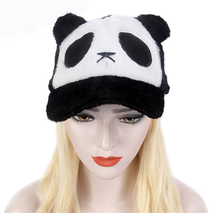 Export European & American Style Winter Women's Hat & Wig Set Long Curly 613 Blonde Wig Hat Set
