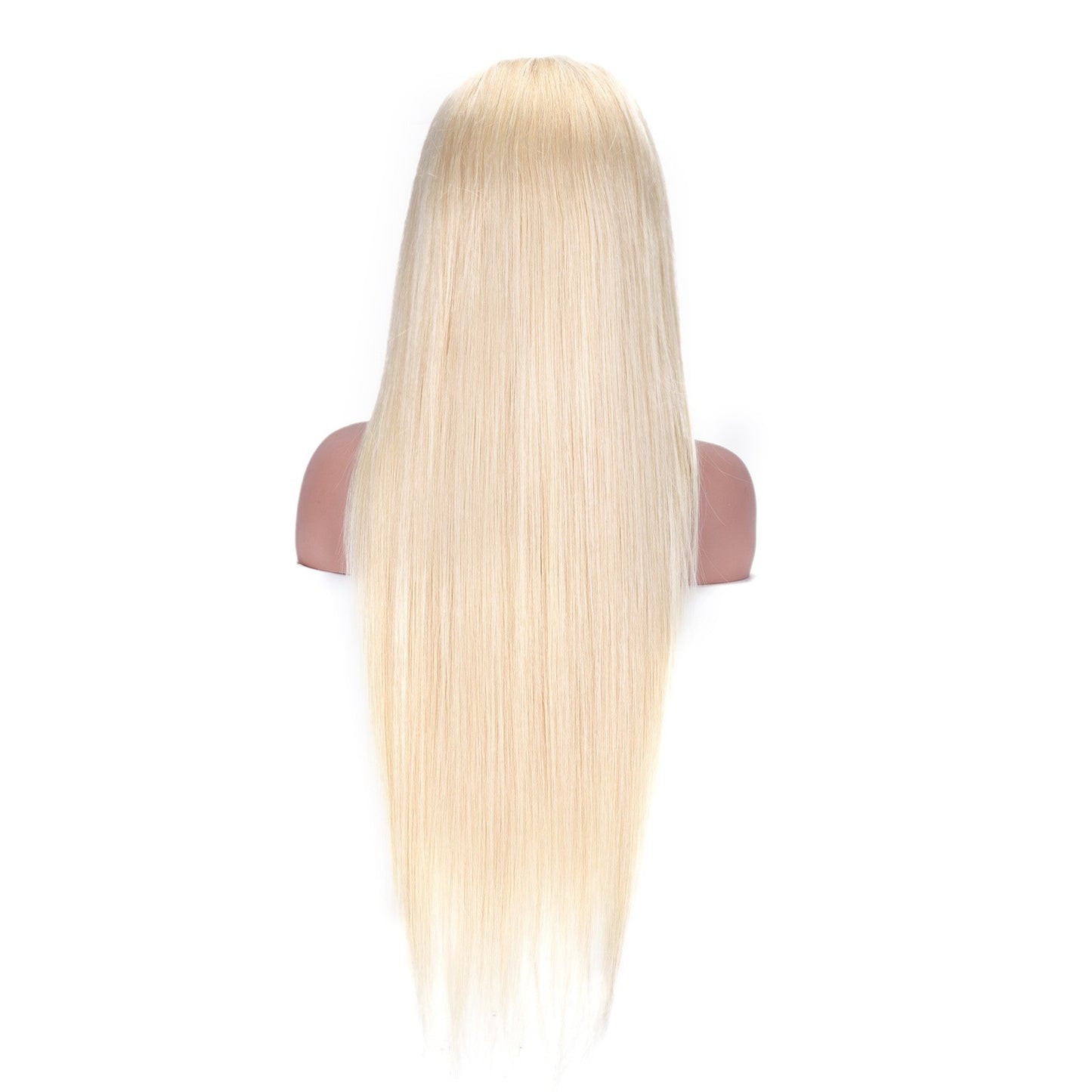 Wigs 13*4 Hand-woven Front Lace Real Hair Head Covering Center Parting Long Straight Hair Human Hair