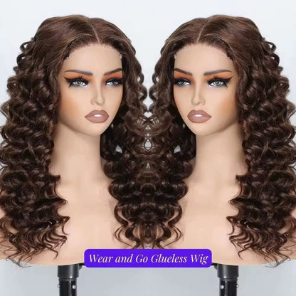 13x4 Pre-cut Lace Front Human Hair Curly Half Lace Head Cover Real Hair