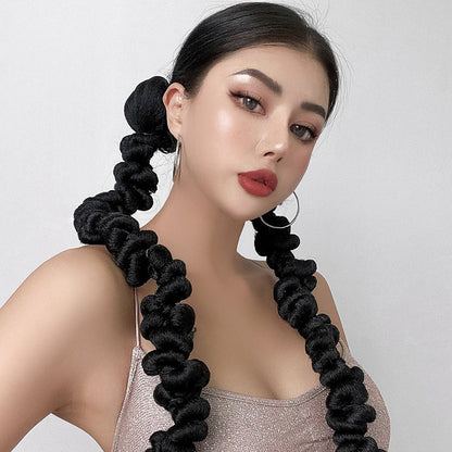 Export Braided Wigs: Dreadlocks, Twisted Braids, Long Braids, Ponytails, Women's French Braids, Boxer Braids, Foreign Trade Braid Hair