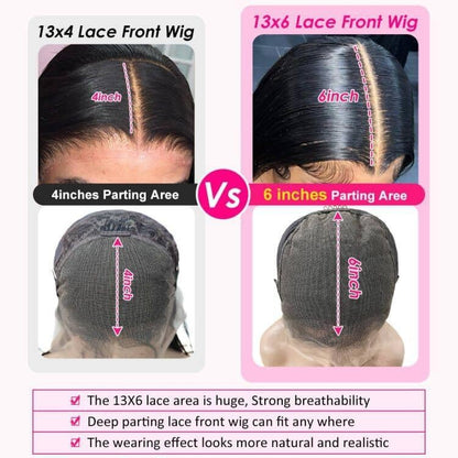 Wigs 13*6 Lace Long Curly Hair Big Wave Real Hair Head Covering Body Wig