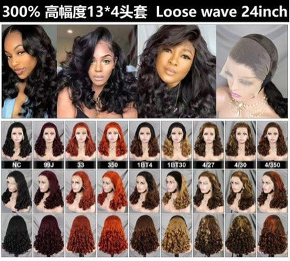 13x4 Lace Loose Wave Wig High Density
