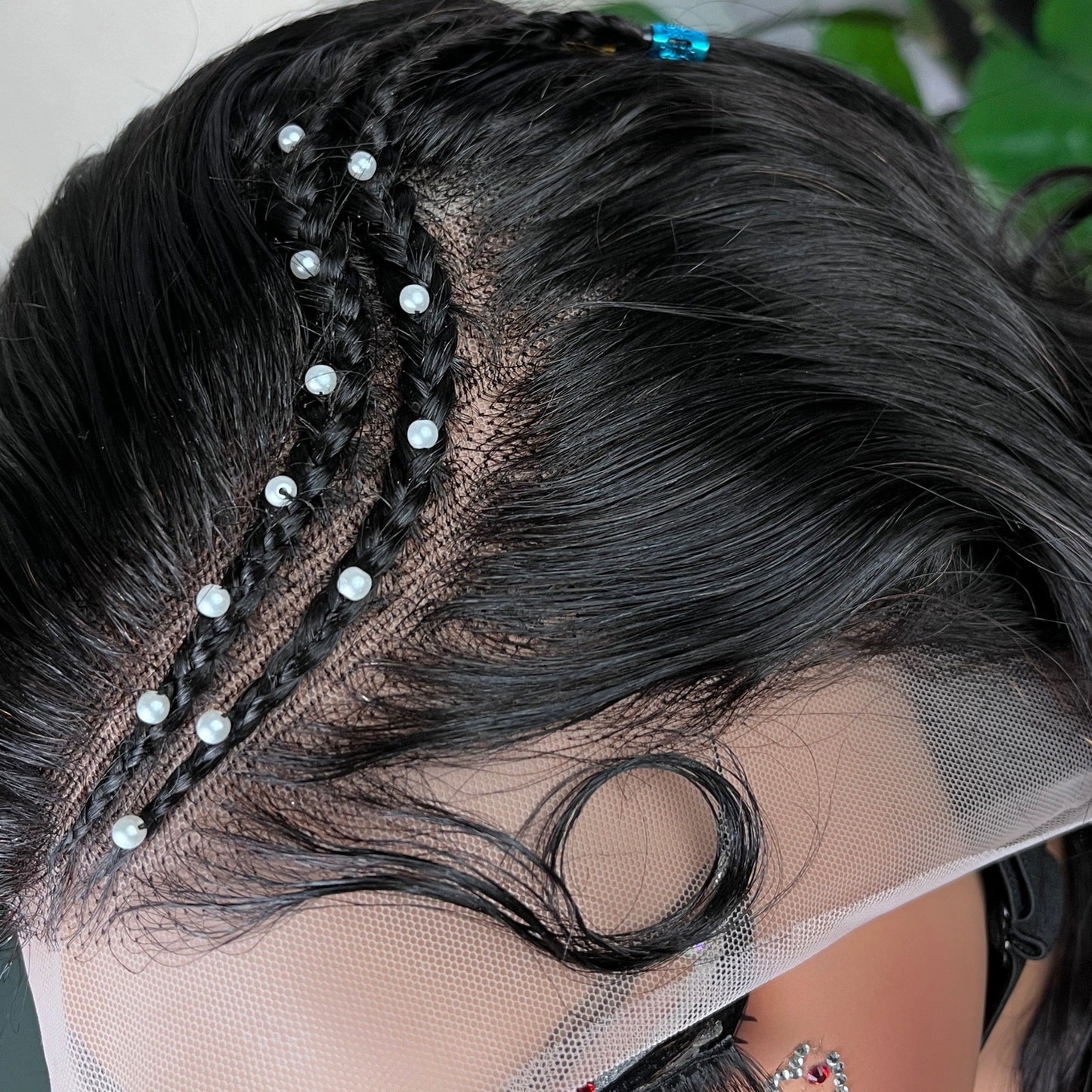 Africa Hot Sale Wig Europe and the United States Short Section Elastic Large Head Covering Wig 13 * 4 Loose Bouncy
