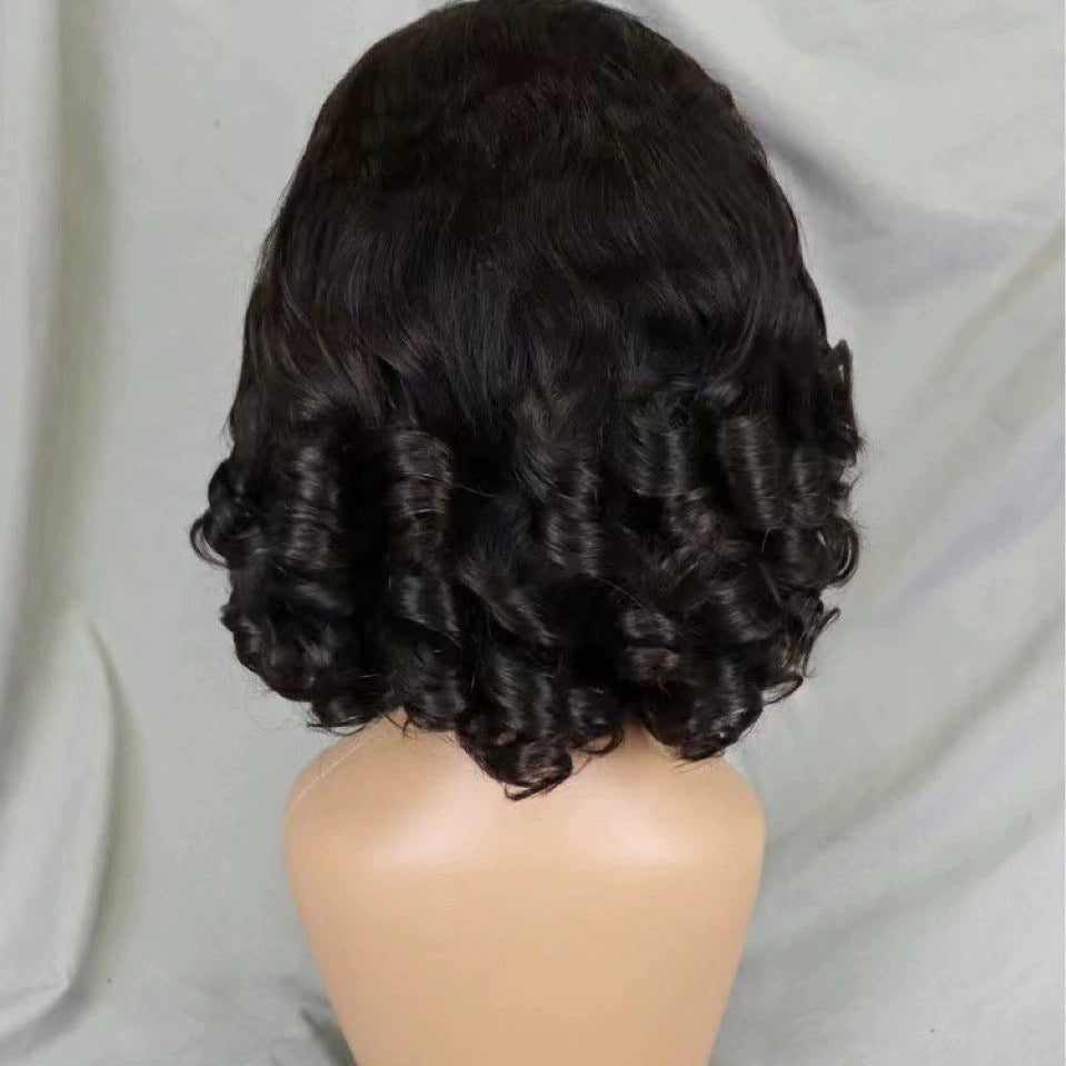 13x4 bob Loose Wig Human Hair Real Human Hair