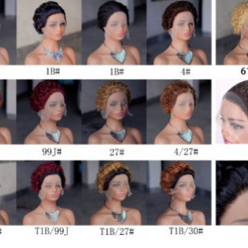 Short BOB Head Cover 13*1 100% Human Hair