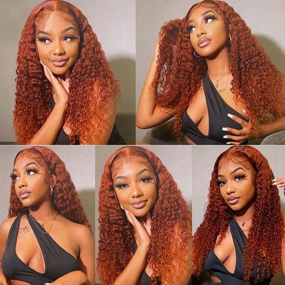 Color 13X4 Lace Front Wig Water Wave Lace Front Wig