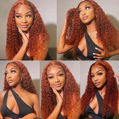Color 13X4 Lace Front Wig Water Wave Lace Front Wig