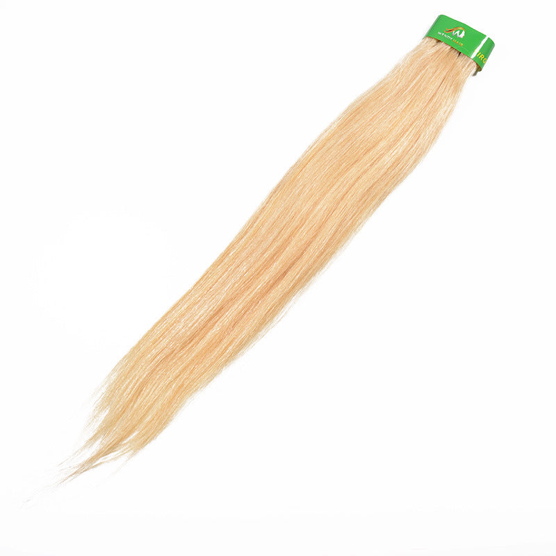 Hot Sale Real Hair Curtain Blonde Real Hair Wig Factory Wholesale