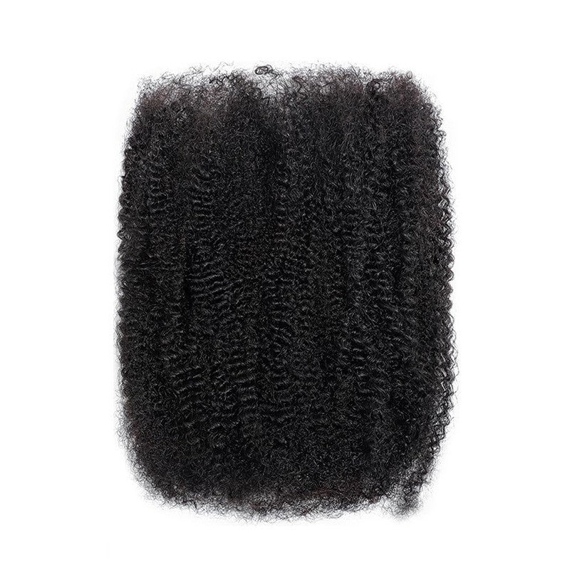 Wigs Real Hair 30g/50g Afro Dirty Braid Pomade Afro Kinkys Bulk Human Hair