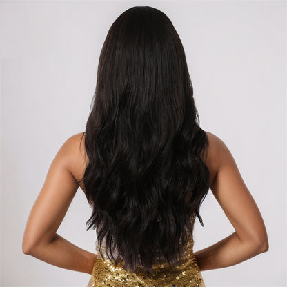 Hot Sale Wig Eight Bangs Full Hair Natural Simulation High Temperature Wire High Level
