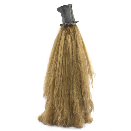 1 Meter Long Special Exaggerated European and American Cos Chemical Fiber Wig Custom Factory Cousin ITT Addams Family