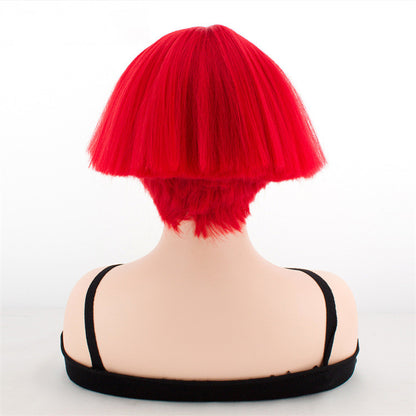 Lady Gaga Bobble Head Bowl hair cut Wig Independent Station High Temperature hair
