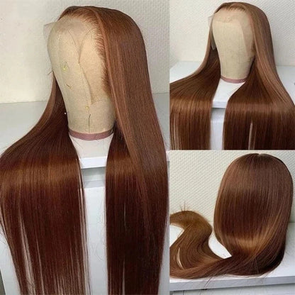 Real Hair Head Cover 134 Frontal Wig 100% Human Hair