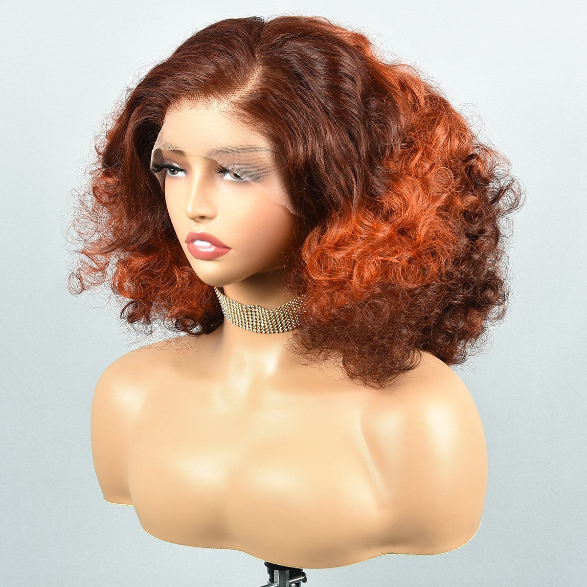 13x4 Lace Super Double Drawn Human Hair Wig African Full Human Hair Head Covers
