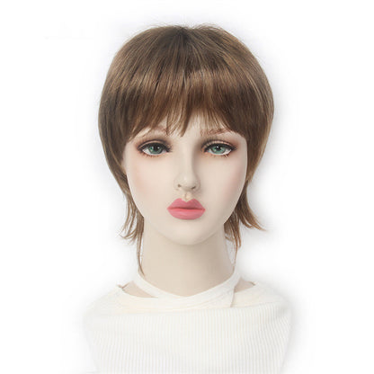New Wolf Tail Wig Set Female Mullet Head Foreign Trade Wolf Wig