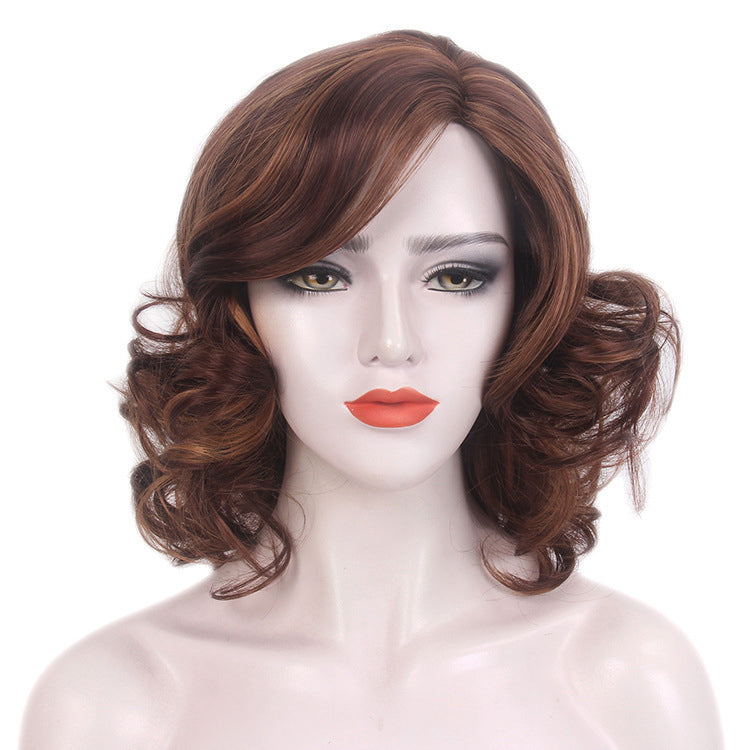 Factory Wholesale Guangzhou Short Curly Fashion Women Wig