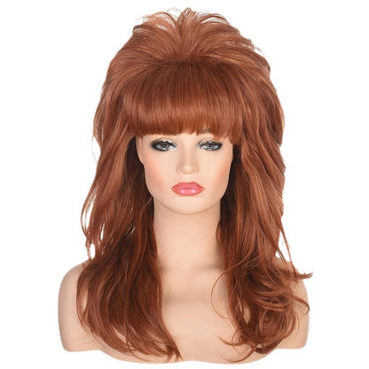 Housewife 1950s-1970s Dolly Parton golden retro wig set