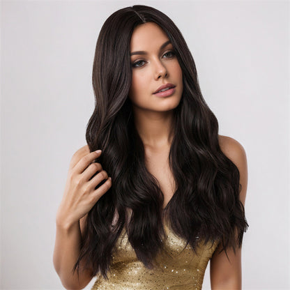 Hot Sale Wig Eight Bangs Full Hair Natural Simulation High Temperature Wire High Level