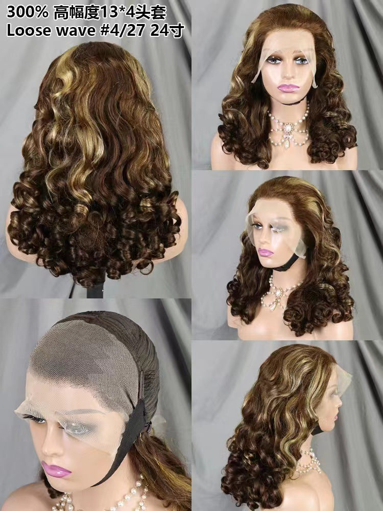 13x4 Lace Loose Wave Wig High Density