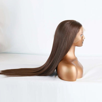 Real Hair Head Cover 134 Frontal Wig 100% Human Hair