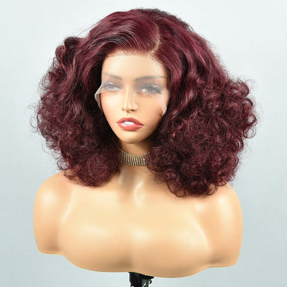 13x4 Lace Super Double Drawn Human Hair Wig African Full Human Hair Head Covers