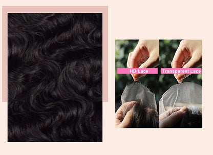 Lace Hair Block Wig Brazila Hair Bundle Burmese Curly Human Hair Curtains