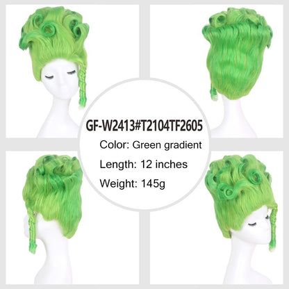 Cos Wig Universal Dance Party Festival High Hat Wig Headgear Halloween Wig