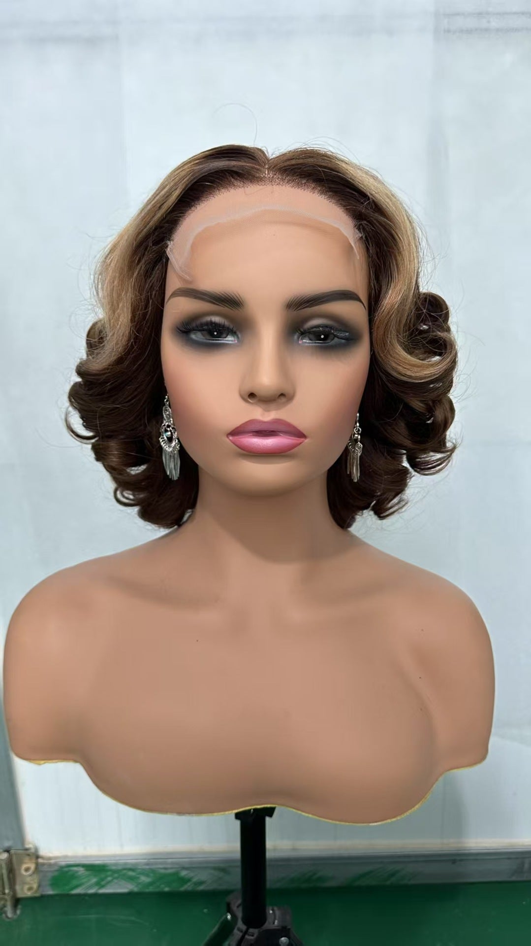 Loose Wave Bob Human Hair 13*4 Real Hair Wig