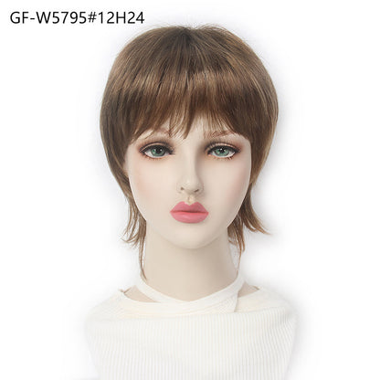 New Wolf Tail Wig Set Female Mullet Head Foreign Trade Wolf Wig