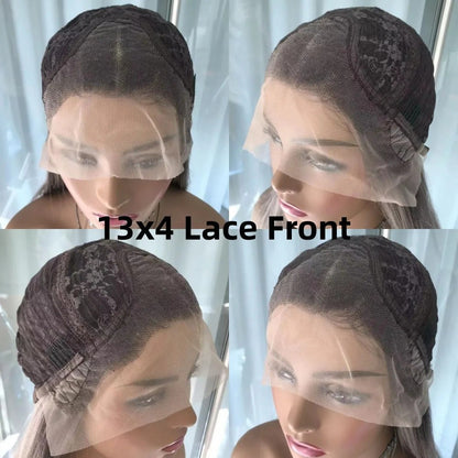 Real Hair Head Cover 134 Frontal Wig 100% Human Hair