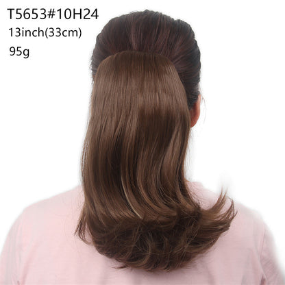 Clip in Curly Hair Ponytail Wig